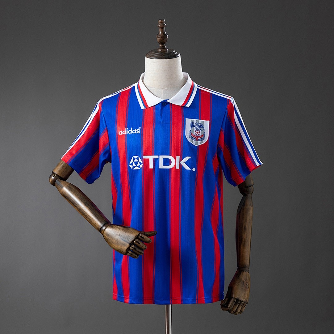 JER-3333_1 Crystal Palace 1996-1998 Home Retro Jersey - 图片 1