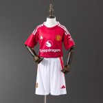 Man Utd 25/26 Home Kids Kit Jersey - 图片 9