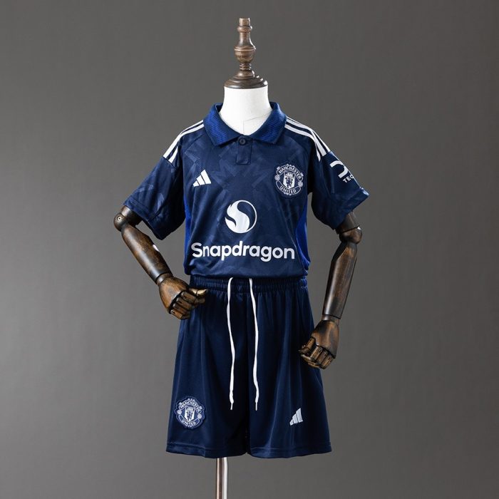 Man Utd 24/25 Away Kids Jersey Size 16-28 - 图片 9