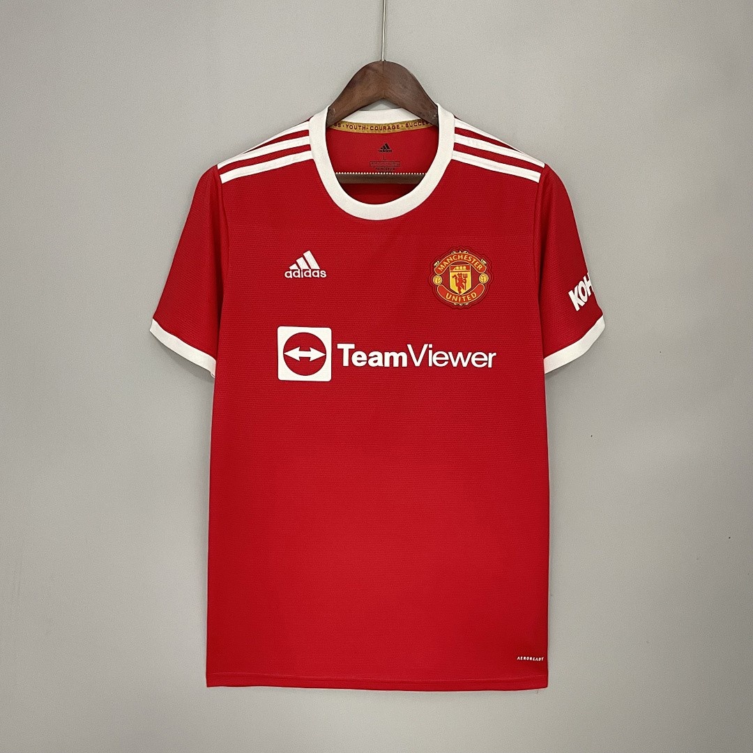 JER-3390_1 21/22 Manchester United Home Jersey S-XXXL - 图片 1