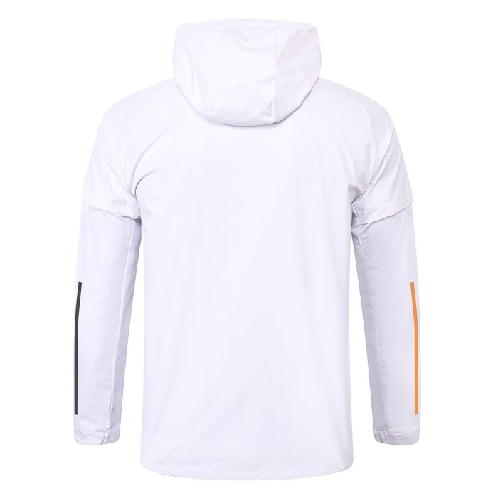 2021 Man Utd White Windbreaker S-2XL - 图片 7
