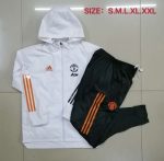 2021 Man Utd White Windbreaker S-2XL - 图片 9