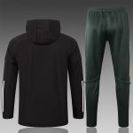 2021 Man Utd Black Windbreaker S-2XL - 图片 2