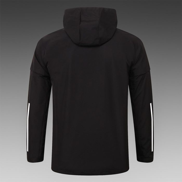 2021 Man Utd Black Windbreaker S-2XL - 图片 8