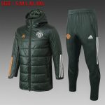 2021 Man Utd Military Green Cotton Jacket