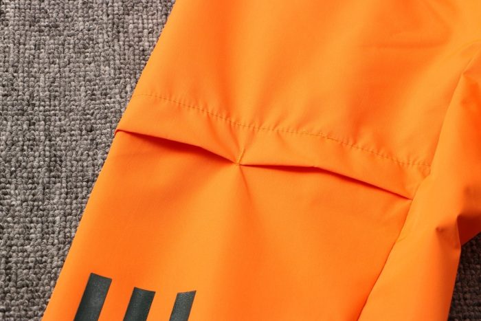 2021 Man Utd Orange Windbreaker S-2XL - 图片 4