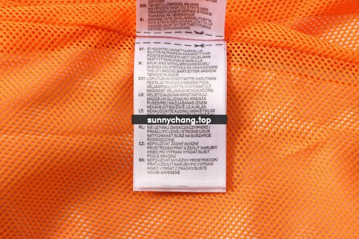 2021 Man Utd Orange Windbreaker S-2XL - 图片 7