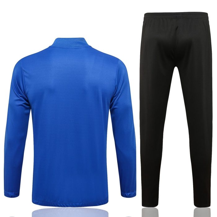 Man Utd 21/22 Long Zipper Jacket Colorful Blue S-2XL - 图片 8