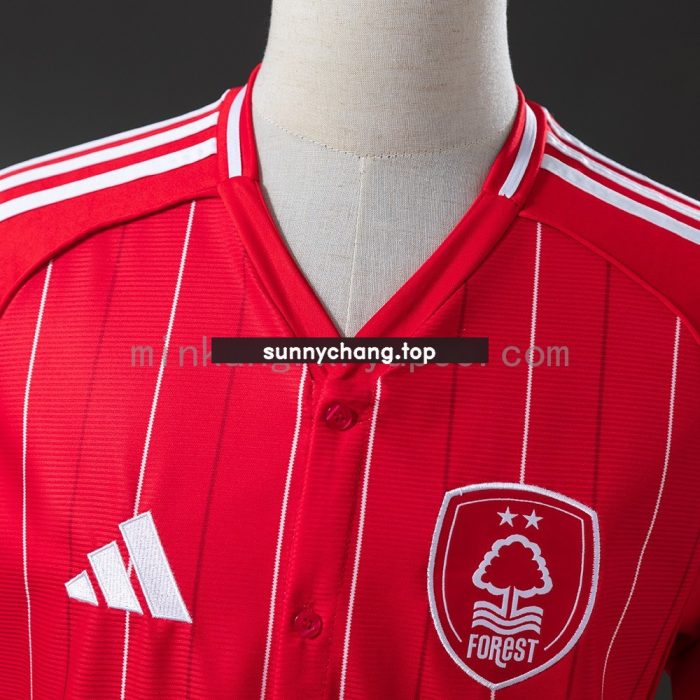 Nottingham Forest 2025-2026 Baseball Uniform - 图片 7