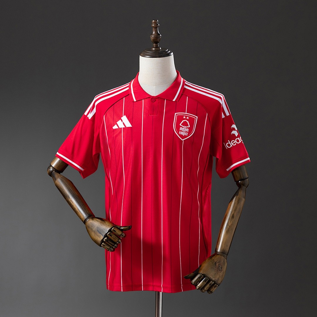 JER-3414_1 Nottingham Forest 2025/2026 Polo Shirt - 图片 1