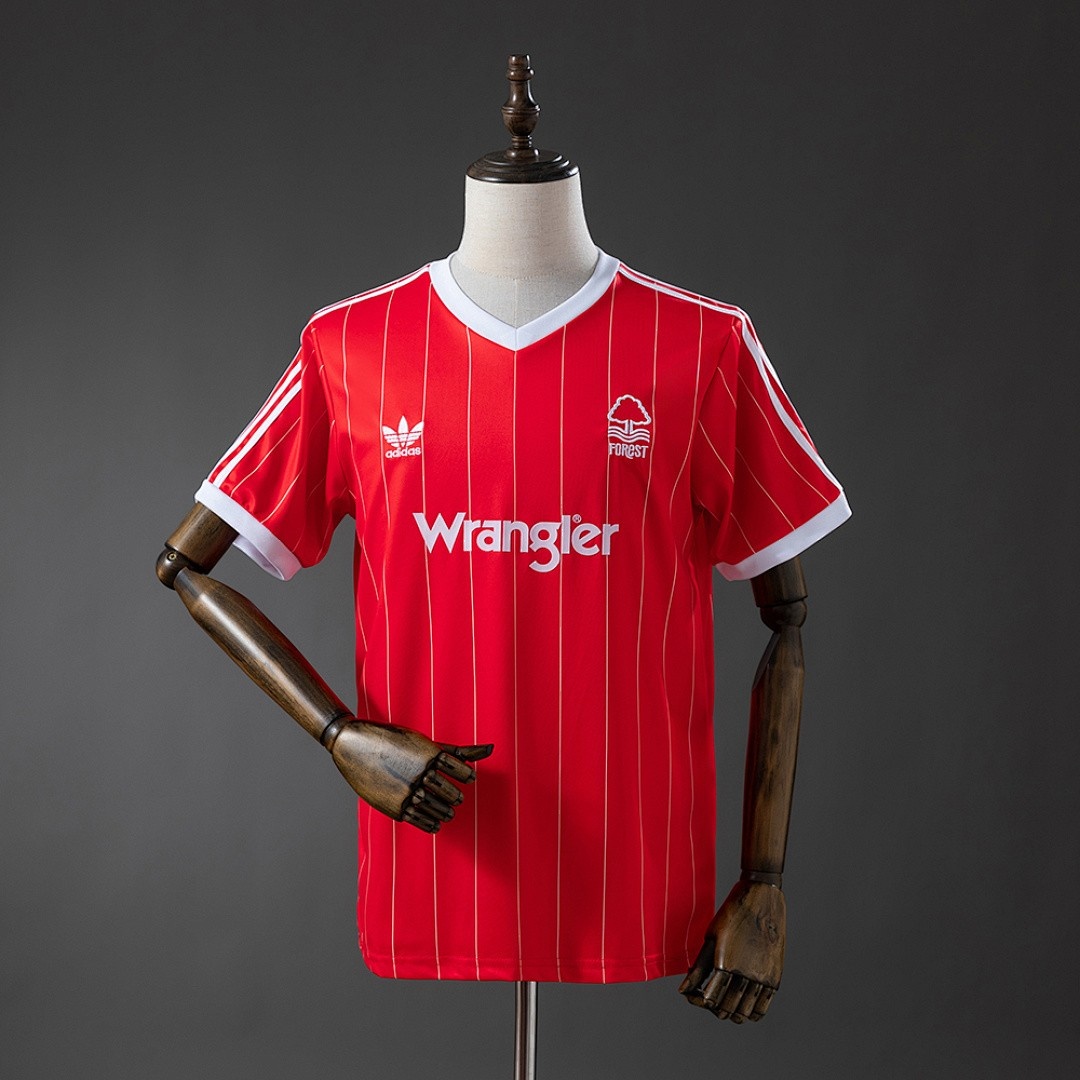 JER-3426_1 Nottingham Forest 1982-1984 Away Retro Jersey - 图片 1