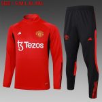 Manchester United 23-24 Red Half-Zip Jacket