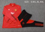 Manchester United 23-24 Red Half-Zip Jacket - 图片 2