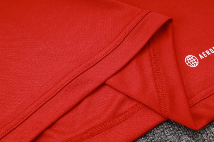 Manchester United 23-24 Red Half-Zip Jacket - 图片 4