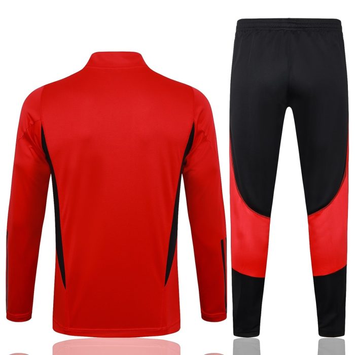 Manchester United 23-24 Red Half-Zip Jacket - 图片 7
