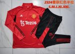 Manchester United 23-24 Red Half-Zip Jacket - 图片 9