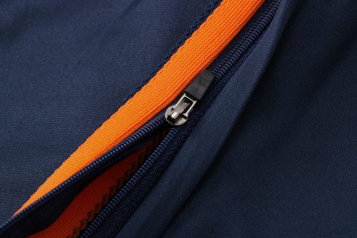 Man Utd 22/23 Indigo Half-Zip Jacket - 图片 3