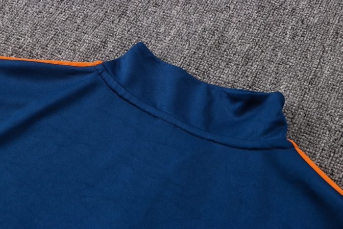 Man Utd 22/23 Indigo Half-Zip Jacket - 图片 5