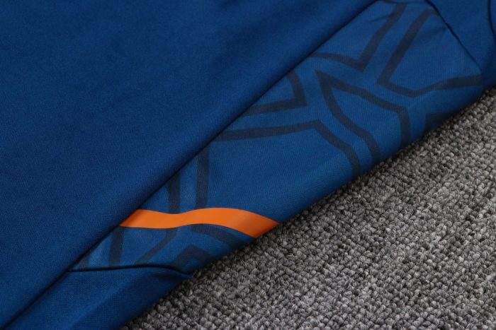Man Utd 22/23 Indigo Half-Zip Jacket - 图片 6