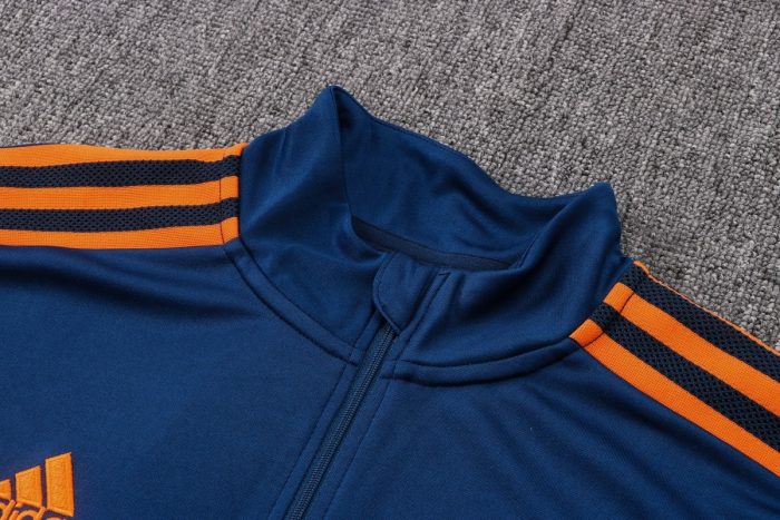 Man Utd 22/23 Indigo Half-Zip Jacket - 图片 7
