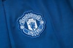 Man Utd 23-24 Semi-Zip Jacket Royal Blue - 图片 3