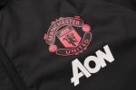 Man Utd 18-19 Black Windbreaker - 图片 4