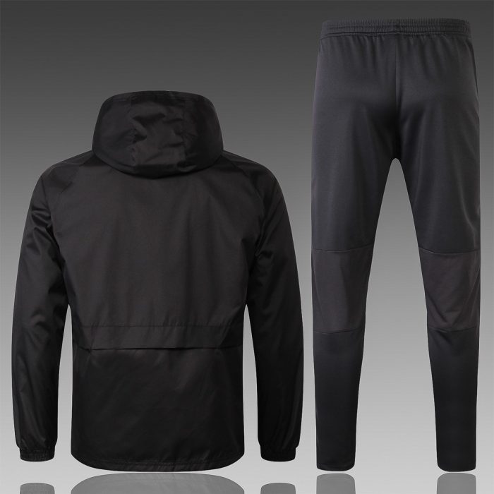 Man Utd 18-19 Black Windbreaker - 图片 6