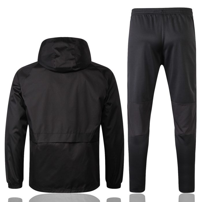 Man Utd 18-19 Black Windbreaker - 图片 7