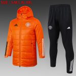 Man Utd Orange Cotton Jacket - 图片 2