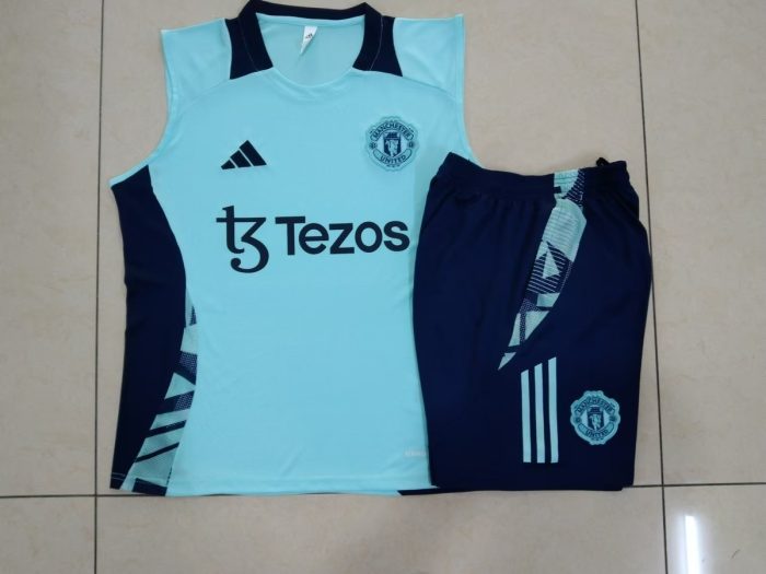 Manchester United 24/25 Vest Light Green - 图片 9