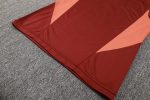 Man Utd 23-24 Half Zip Jacket Maroon - 图片 3