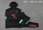Man Utd 23-24 Half Zip Hoodie Black - 图片 2