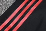Man Utd 23-24 Half Zip Hoodie Black - 图片 3