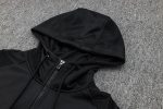 Man Utd 23-24 Half Zip Hoodie Black - 图片 7
