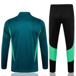 Manchester United 23-24 Half Zip Jacket Dark Green - 图片 6
