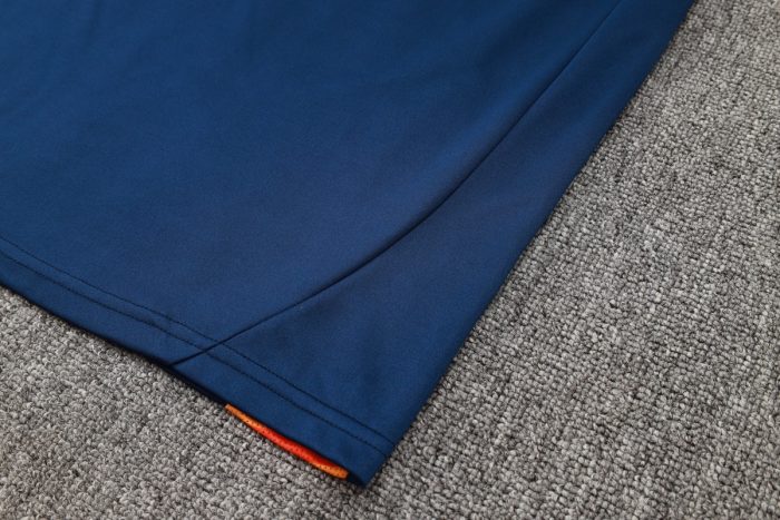 Manchester United 24/25 Half Zip Jacket Blue - 图片 3