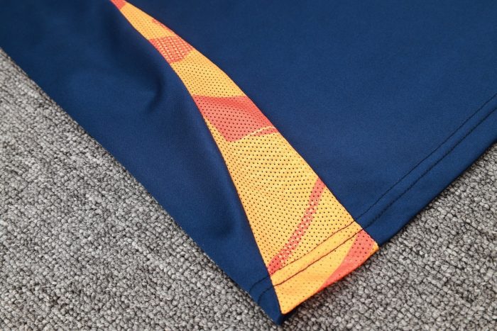 Manchester United 24/25 Half Zip Jacket Blue - 图片 4