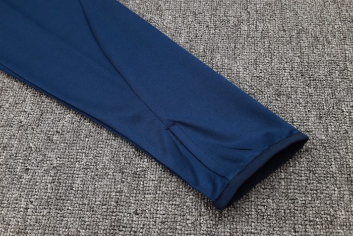 Manchester United 24/25 Half Zip Jacket Blue - 图片 5