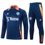 Manchester United 24/25 Half Zip Jacket Blue - 图片 8