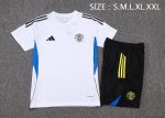 Manchester United White Short Sleeve Training T-Shirt - 图片 2
