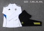 Manchester United White Half-Zip Jacket - 图片 2
