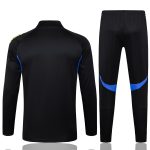 Manchester United Black Half-Zip Jacket - 图片 7