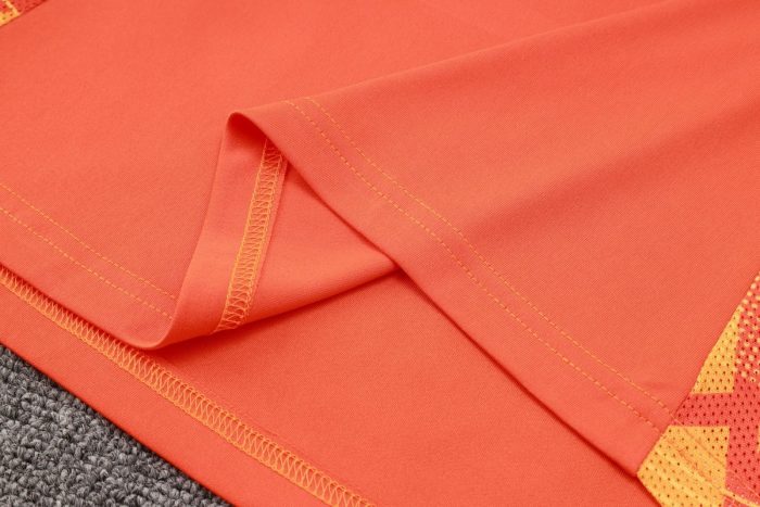 Manchester United 24/25 Polo Shirt Orange - 图片 4