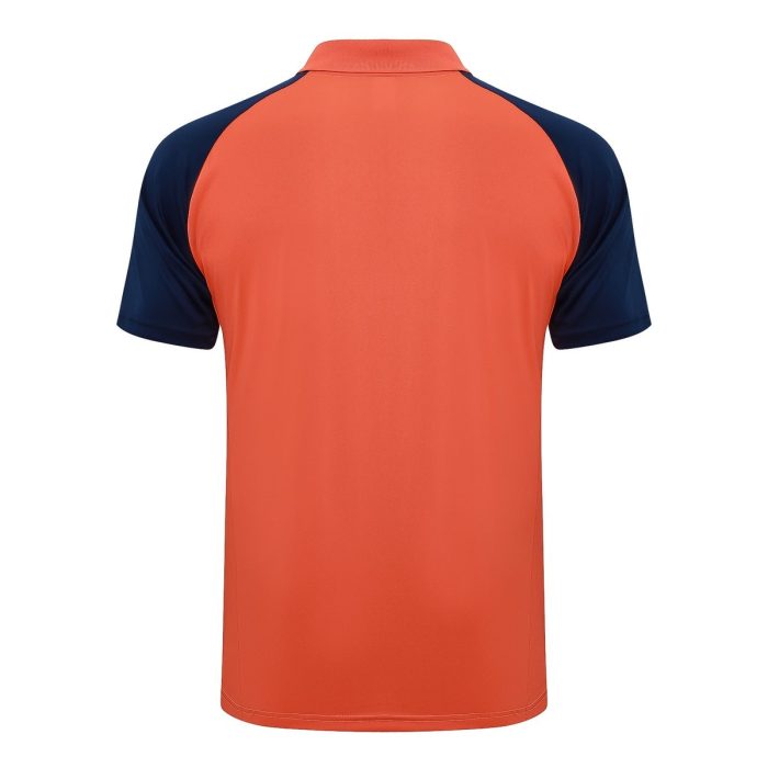 Manchester United 24/25 Polo Shirt Orange - 图片 7