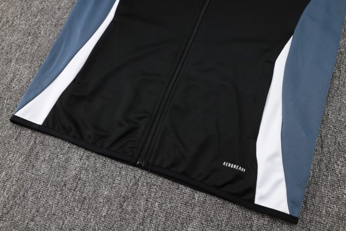 Manchester United 24-25 Black Long Zip Jacket - 图片 7