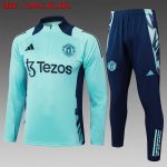 Manchester United 24/25 Green Half-Zip Jacket