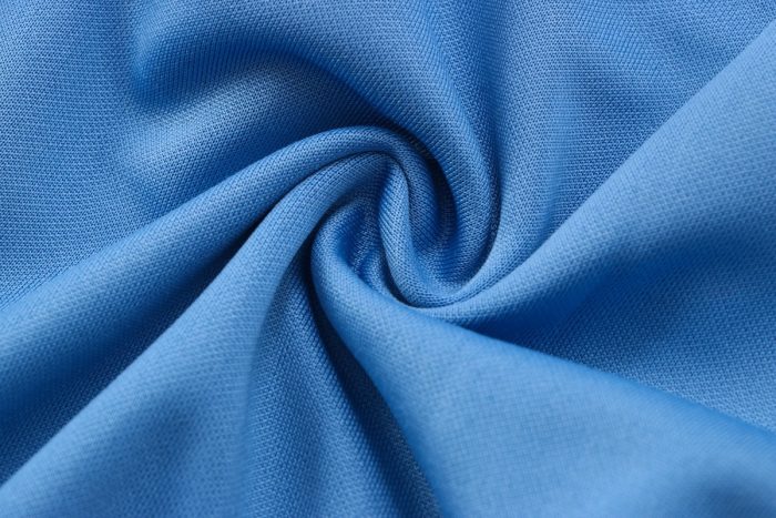 Man Utd Light Blue Long Zipper Jacket - 图片 3