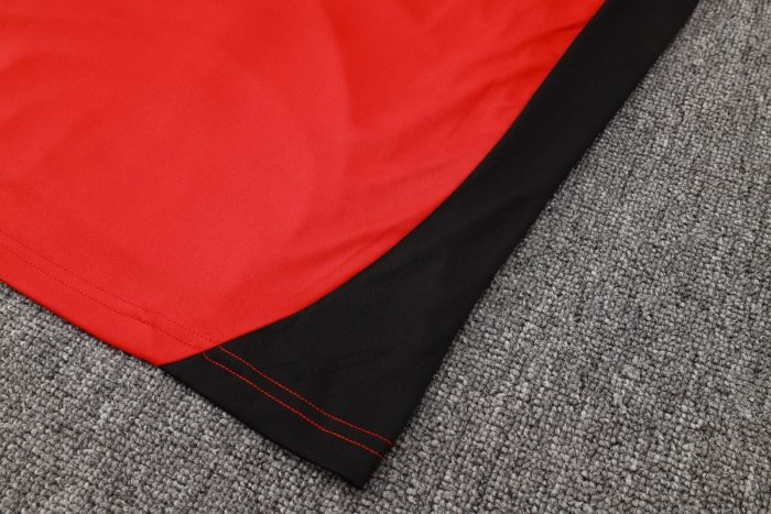 Manchester United 24-25 Red Short Sleeve Training Shirt - 图片 3