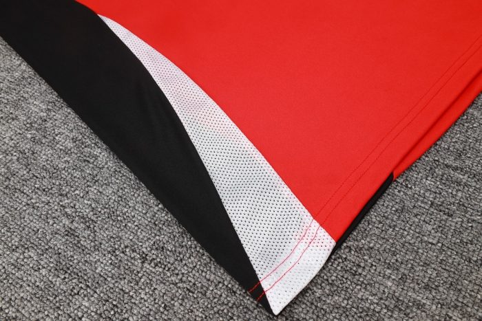 Manchester United 24-25 Red Short Sleeve Training Shirt - 图片 4