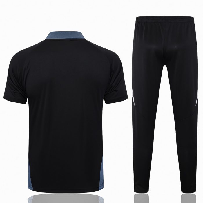 Manchester United 24-25 Polo Shirt Black - 图片 7